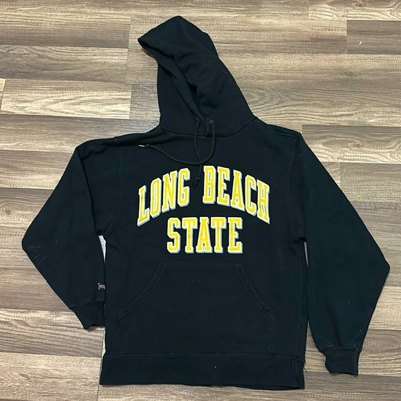 Y2k Long Beach State Pullover Hoodie - Picture 1 of 3